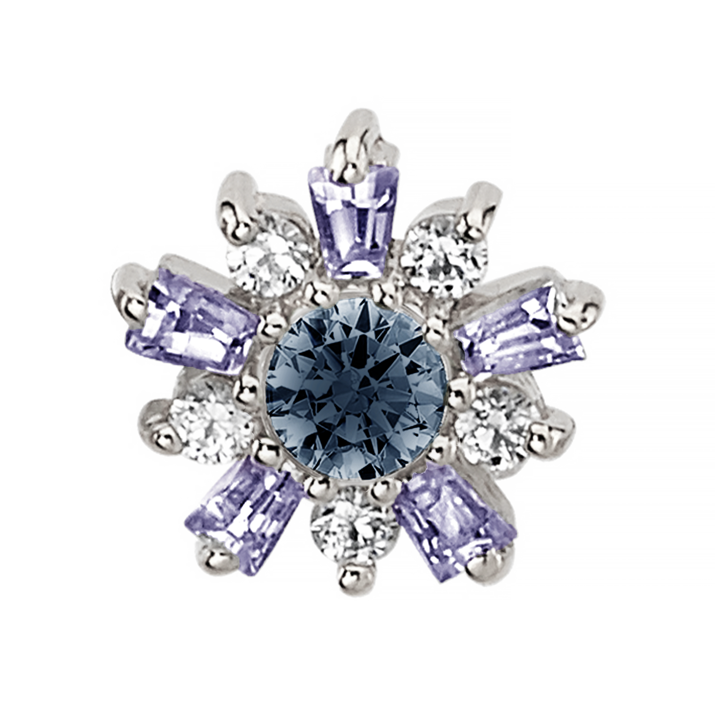 Gemstone Elaine Threaded End