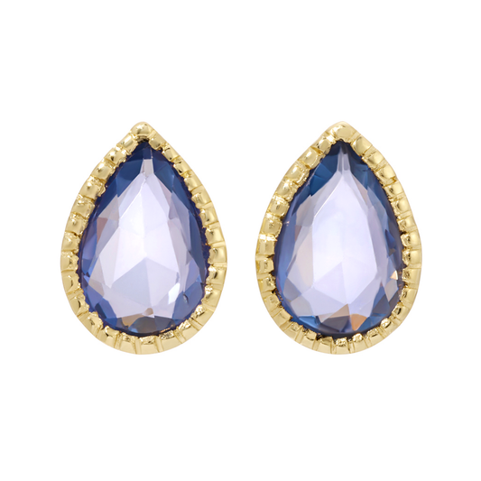 Blue Sapphire Lento Earrings