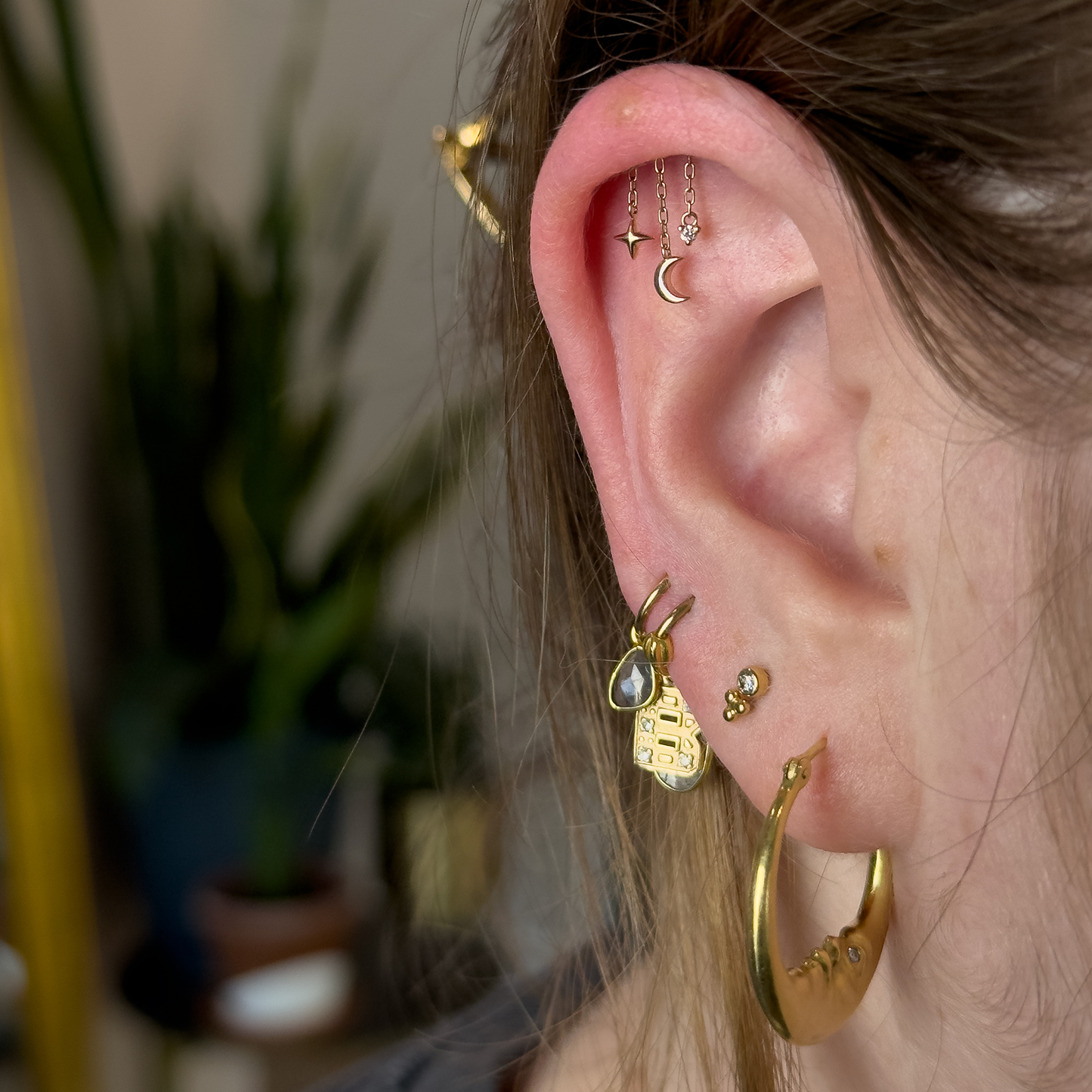 Diamond Cassiopeia Threadless End