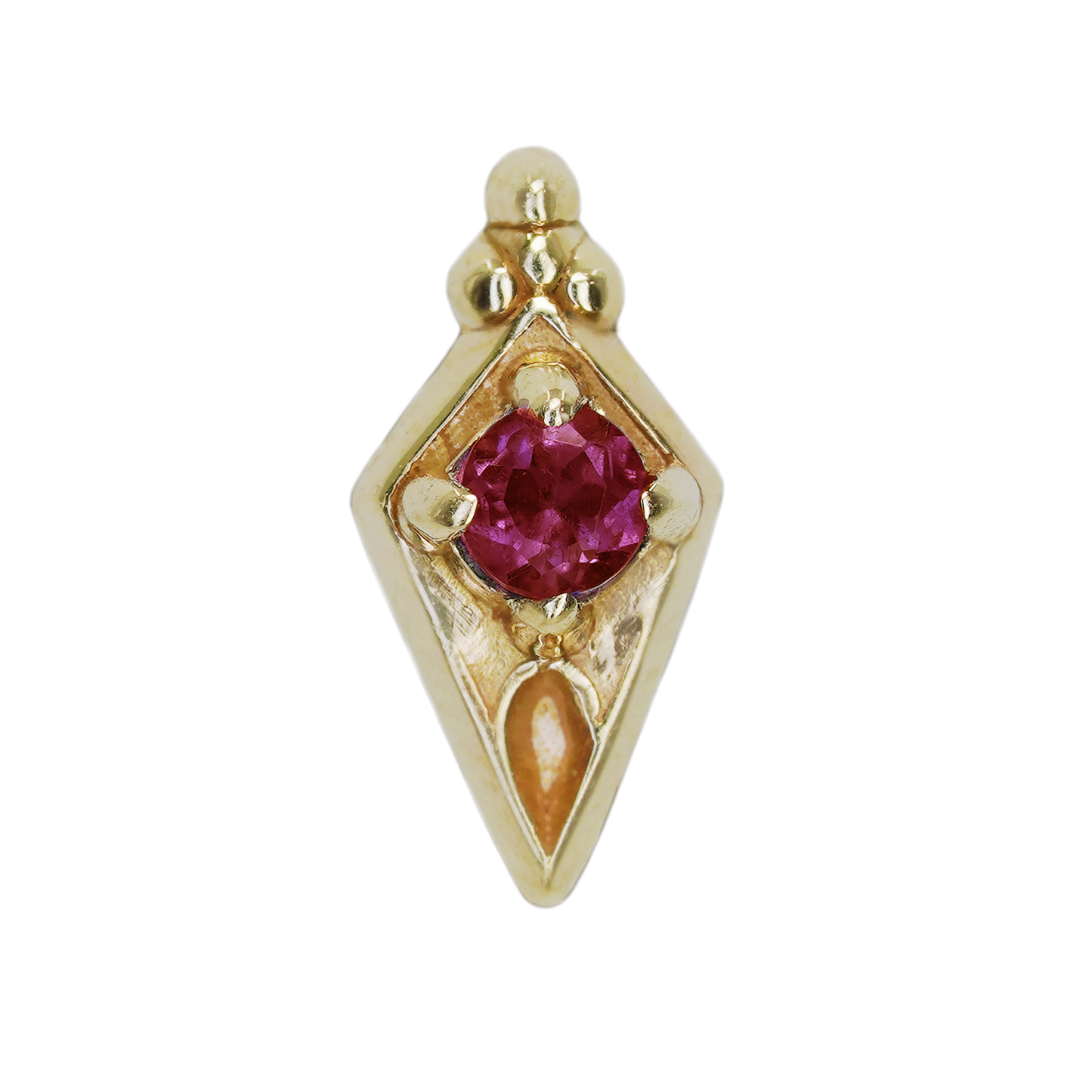 Gemstone Rhombus End