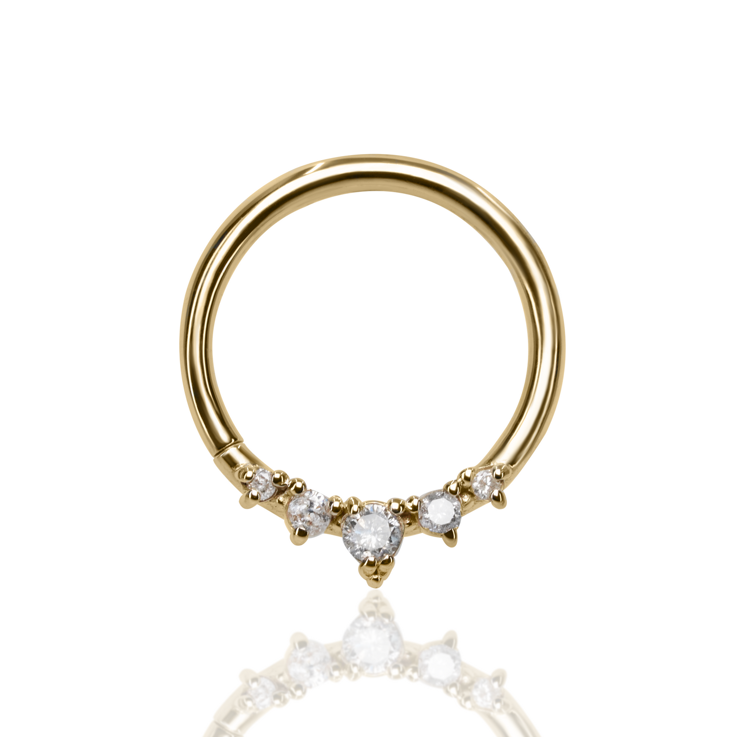 Throne Seam Ring | 16 Gauge, 7/16"