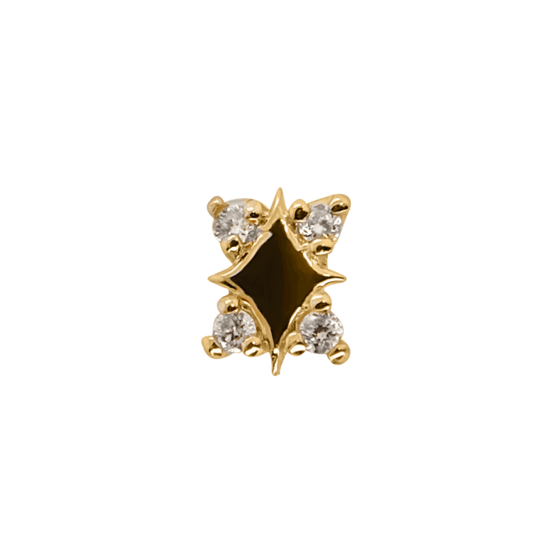 Aster with Diamond Threadless End