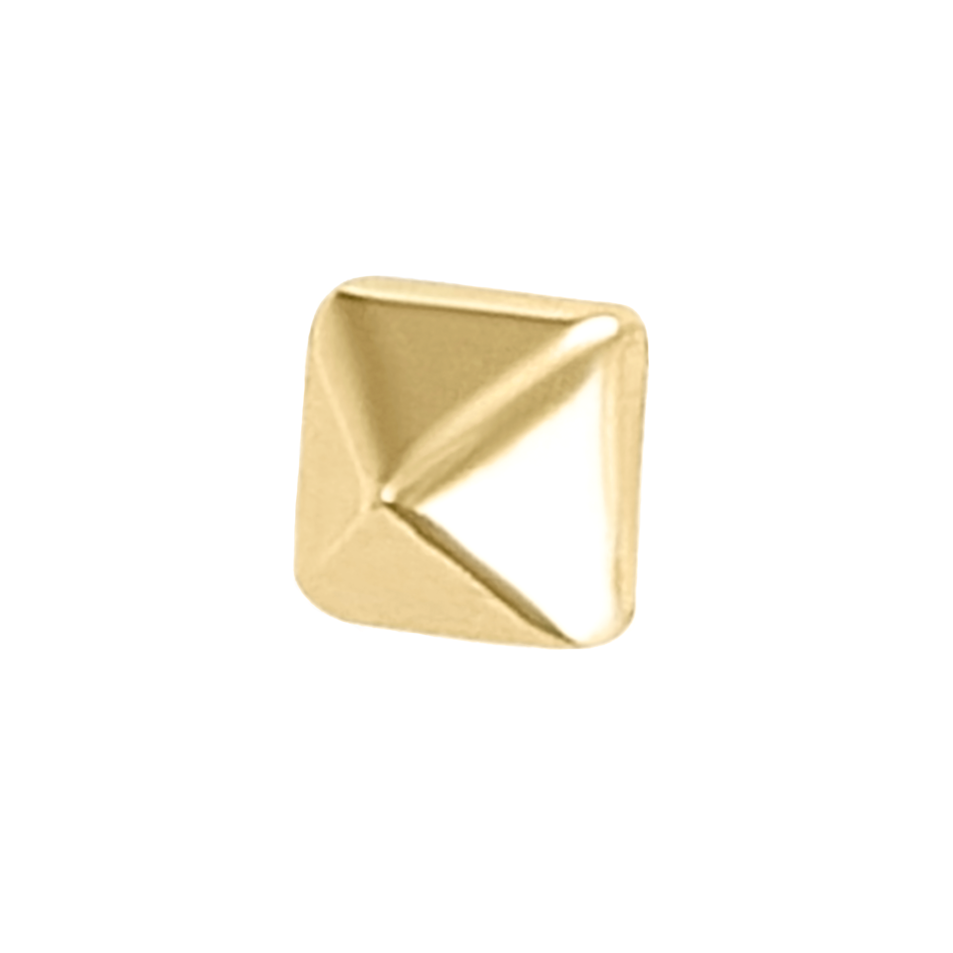 Tiny Pyramid Threadless End – So Gold Studios