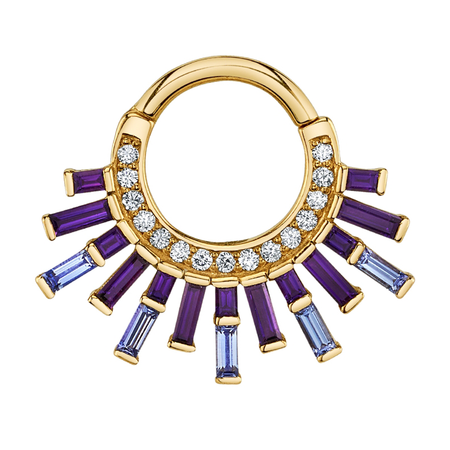 Mountain of Light Hinge Ring