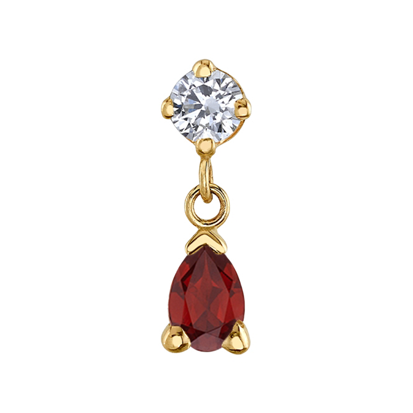Gemstone Echo Threadless End