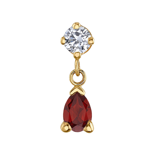 Gemstone Echo Threadless End