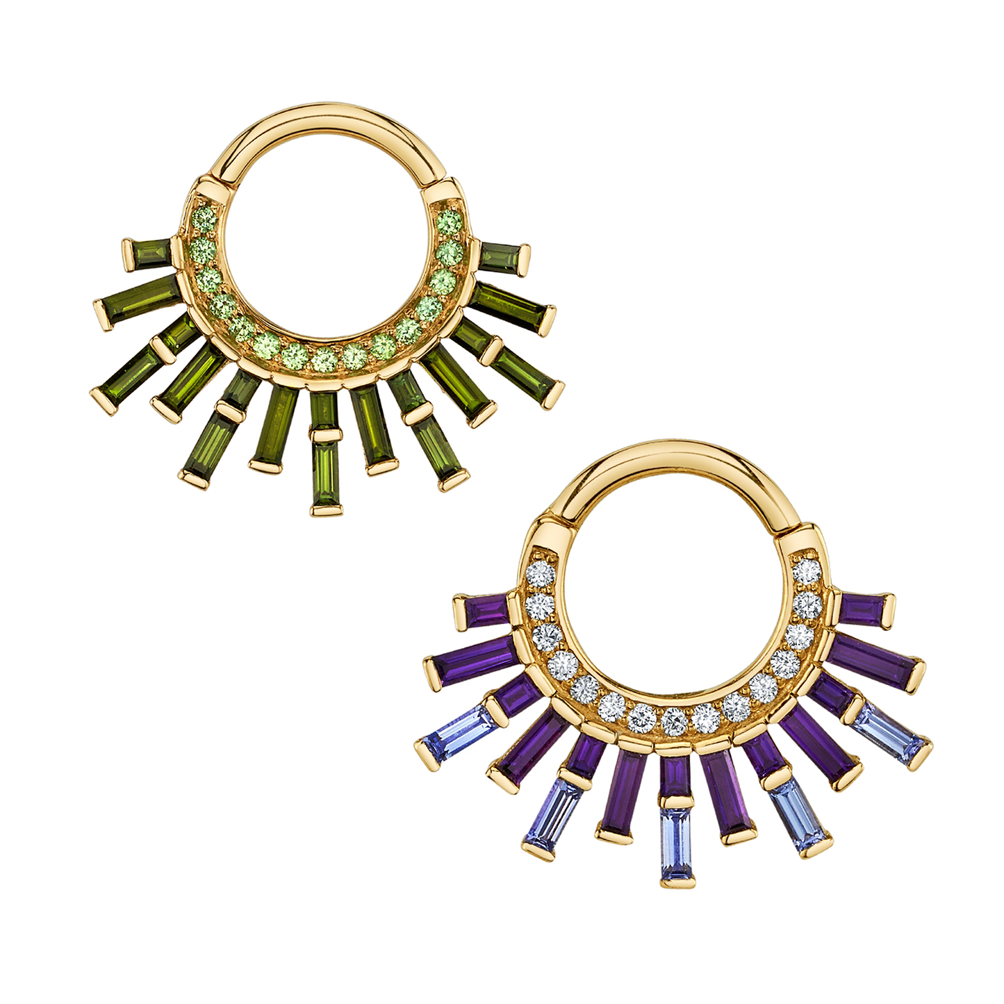 Mountain of Light Hinge Ring