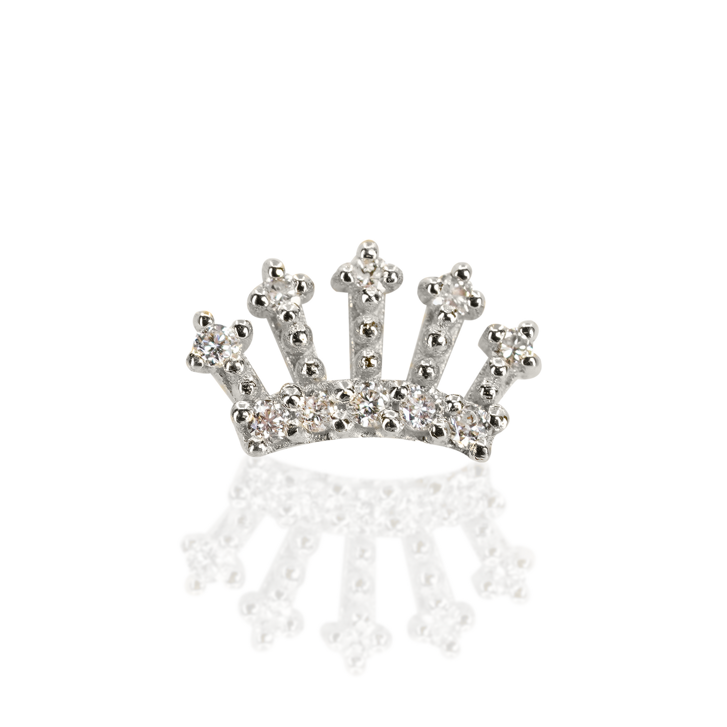 Mini Diamond Crown Threaded End
