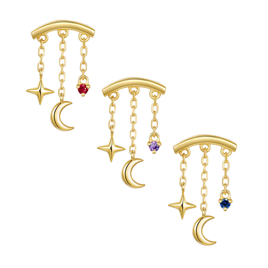 Gemstone Cassiopeia Threadless End