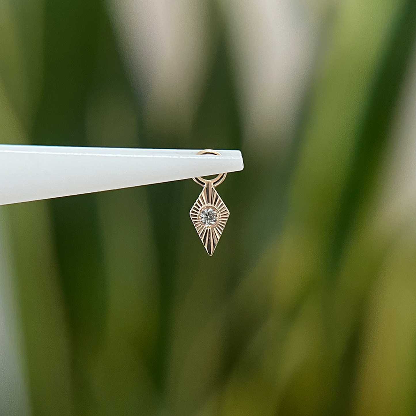 Kite Ray Charm with Diamond