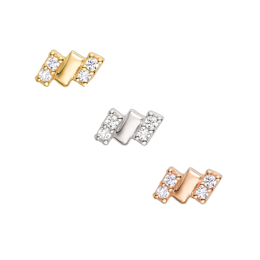 Diamond Wink Threadless End