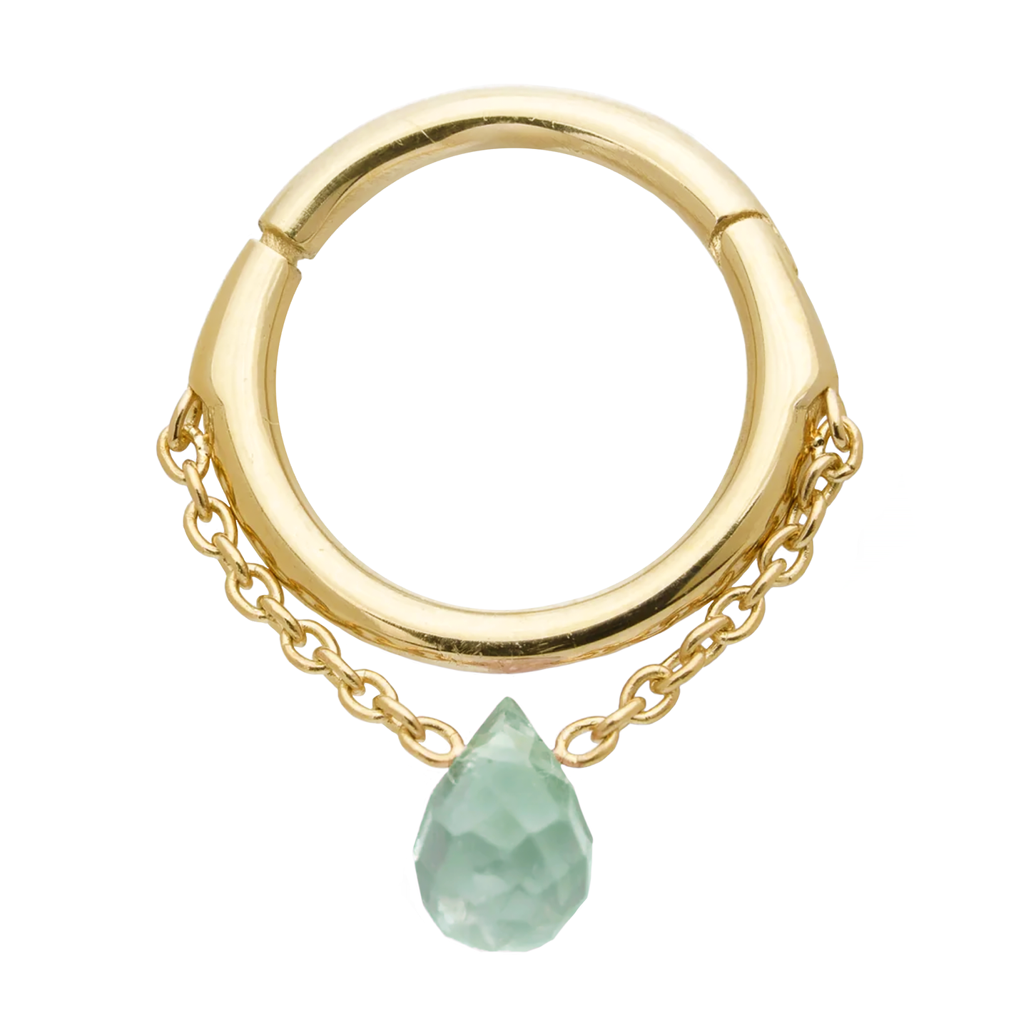 Sapphire Chained Easy Hinge Ring