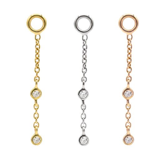 Diamond Orbit Dangle